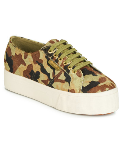 Baskets basses femmes Superga 2790 LEAHORSE Vert