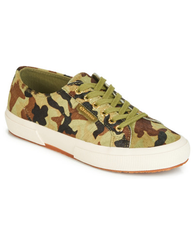 Baskets basses femmes Superga 2750 LEAHORSE Vert