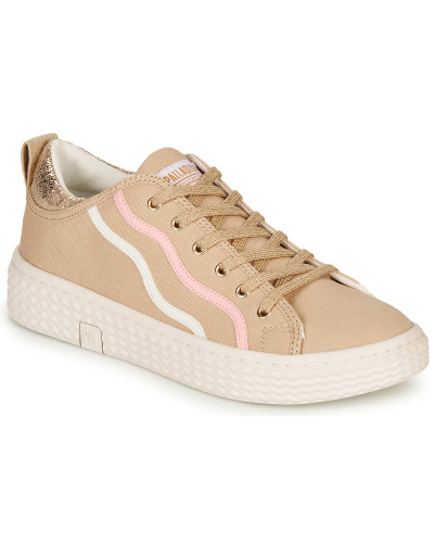 Baskets basses femmes Palladium TEMPO 02 CVS Beige