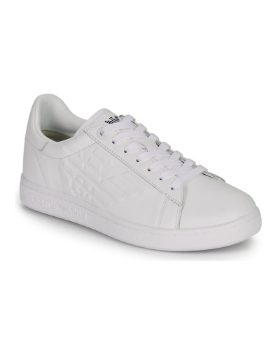 Baskets basses femmes Emporio Armani EA7 CLASSIC NEW CC Blanc