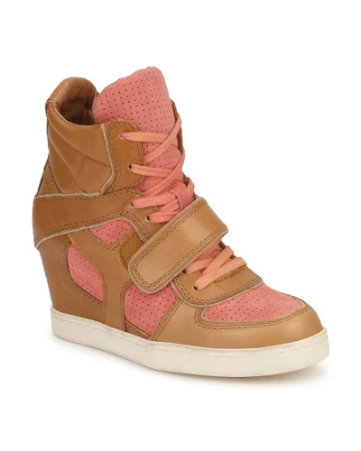 Baskets montantes femmes Ash COCA Marron