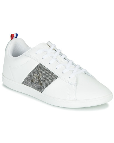 Baskets basses femmes Le Coq Sportif COURTCLASSIC GS Blanc