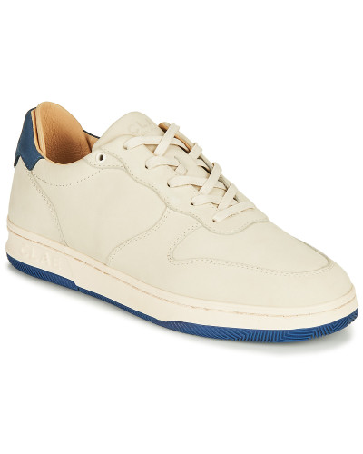 Baskets basses femmes Clae MALONE Beige