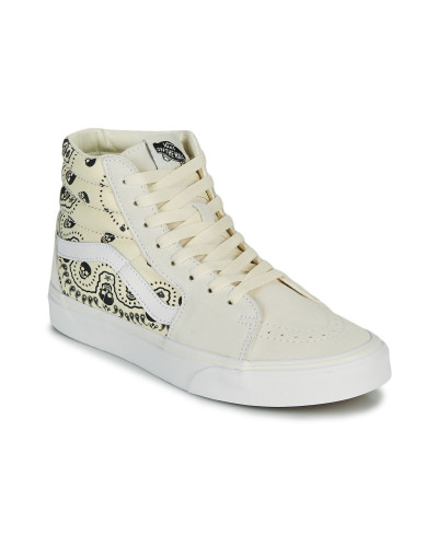 Baskets montantes femmes Vans SK8-Hi Blanc