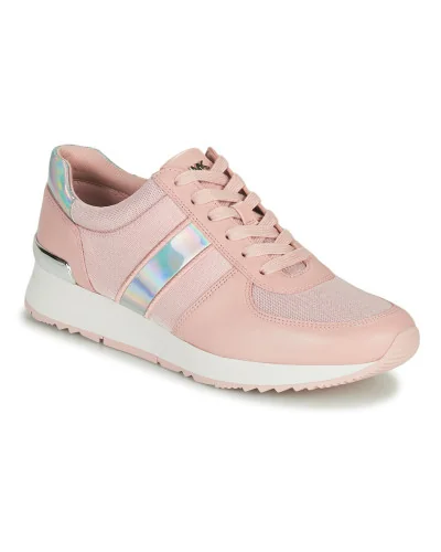 Baskets basses femmes MICHAEL Michael Kors ALLIE TRAINER Rose