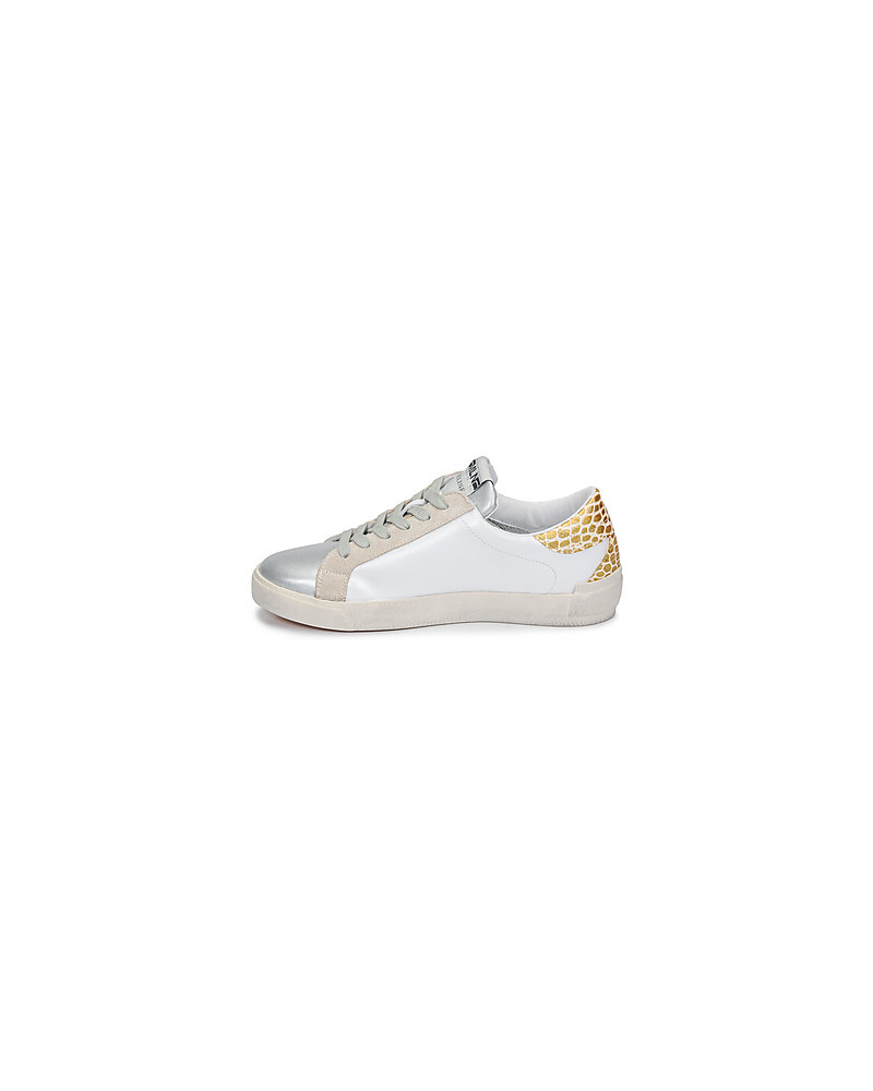 Baskets basses femmes Meline NK1381 Blanc