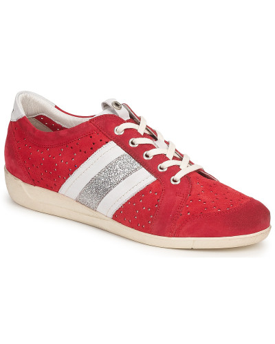 Baskets basses femmes Janet Sport MARGOT ODETTE Rouge