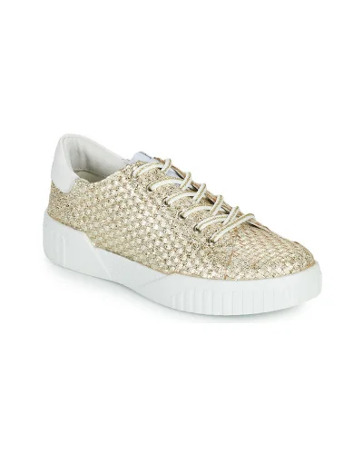 Baskets basses femmes Café Noir JANISA Blanc