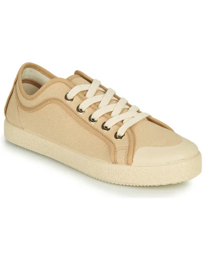 Baskets basses femmes Dream in Green OBRINDILLE Beige