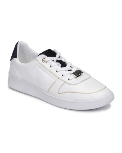 Baskets basses femmes Tommy Hilfiger PREMIUM COURT SNEAKER Blanc