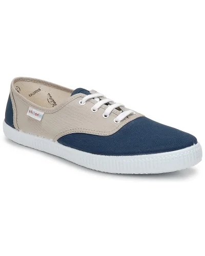 Baskets basses femmes Victoria INGLESA BICOLOR Beige