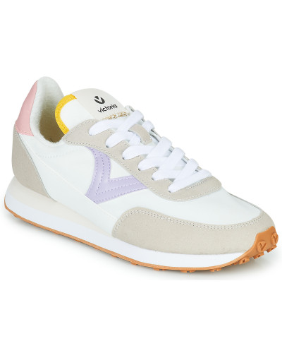 Baskets basses femmes Victoria 1138100LILA Blanc