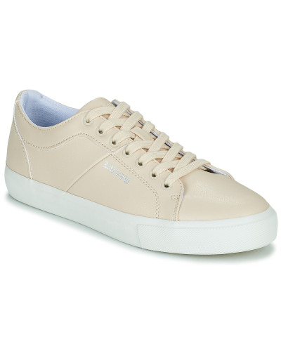 Baskets basses femmes Levis WOODWARD S Beige