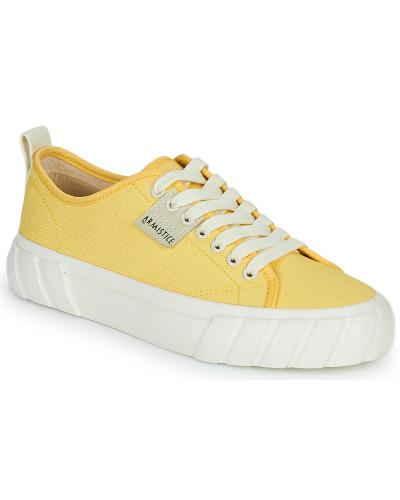 Baskets basses femmes Armistice VERSO SNEAKER W Jaune