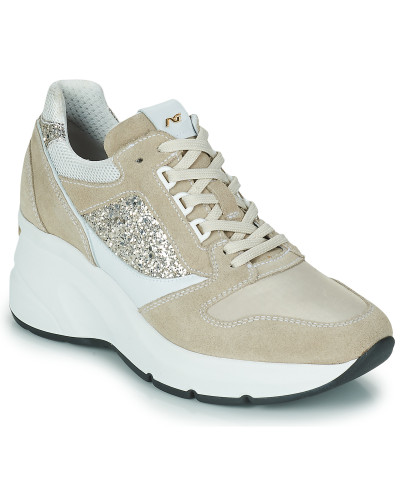 Baskets basses femmes NeroGiardini E217980D-702 Beige