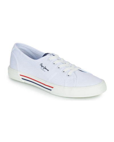 Baskets basses femmes Pepe jeans BRADY W BASIC Blanc