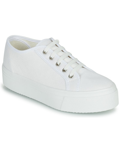 Baskets basses femmes Yurban JABELLE Blanc