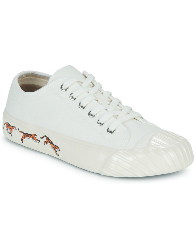 Baskets basses femmes Kenzo KENZOSCHOOL LOW TOP SNEAKERS Blanc