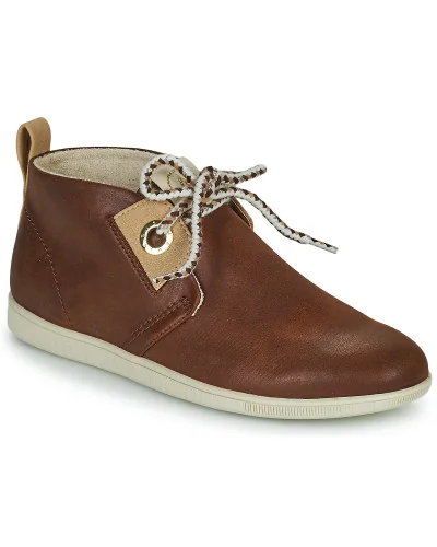 Baskets montantes femmes Armistice STONE MID CUT Marron