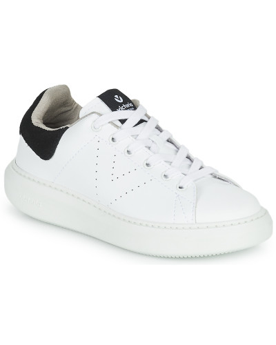 Baskets basses femmes Victoria MILAN EFECTO PIEL SERR Blanc