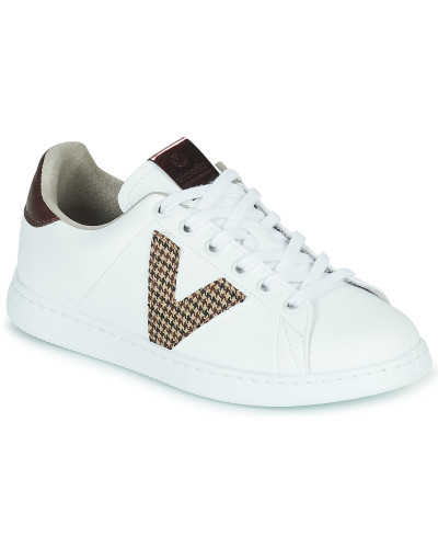 Baskets basses femmes Victoria TENIS EFECTO PIEL GALE Blanc