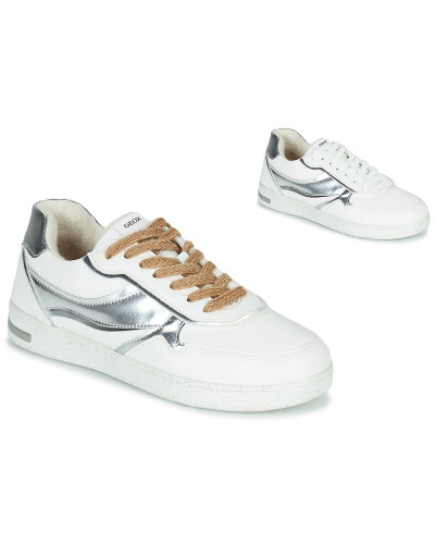 Baskets basses femmes Geox D JAYSEN G Blanc