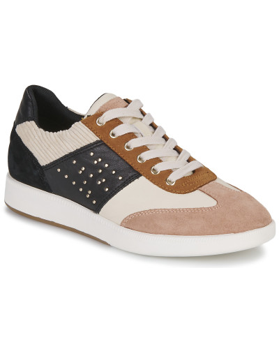 Baskets basses femmes Geox D MELEDA A Beige