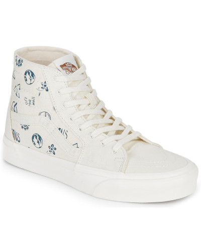 Baskets montantes femmes Vans SK8-HI TAPERED Beige