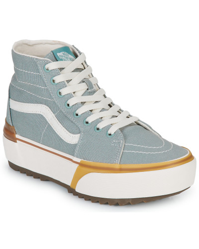 Baskets montantes femmes Vans SK8-HI TAPERED STACKED Bleu