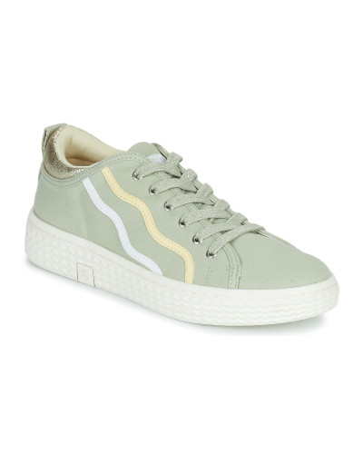 Baskets basses femmes Palladium TEMPO 02 CVS~VERVEINE~M Vert