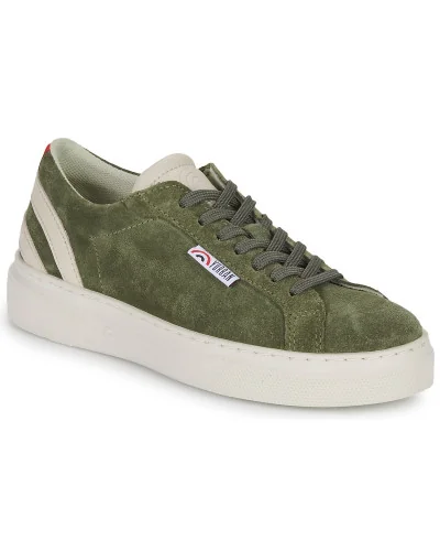 Baskets basses femmes Yurban LONDON Kaki