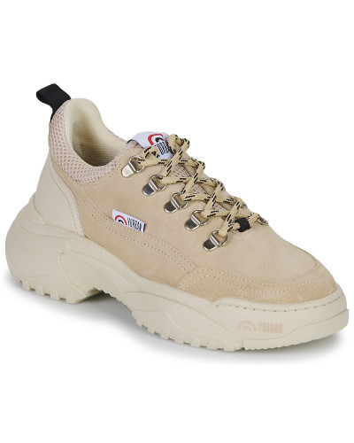 Baskets basses femmes Yurban ROMA Beige