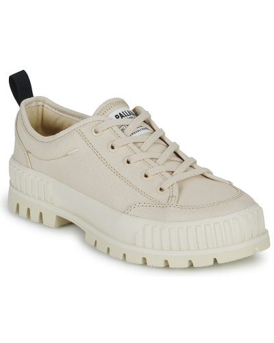 Baskets basses femmes Palladium PALLASHOCK LO ORG 2 Beige