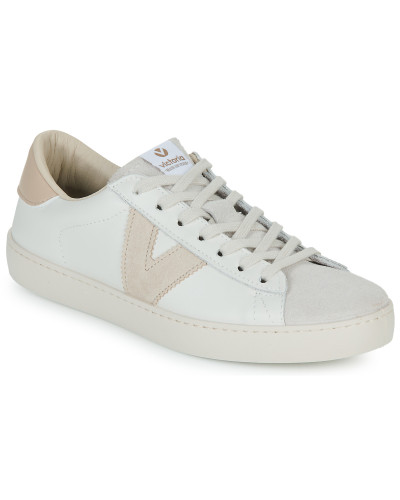 Baskets basses femmes Victoria BERLIN PIEL SERRAJE Blanc