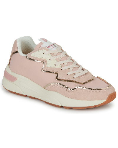 Baskets basses femmes Pepe jeans ARROW LIGHT Rose