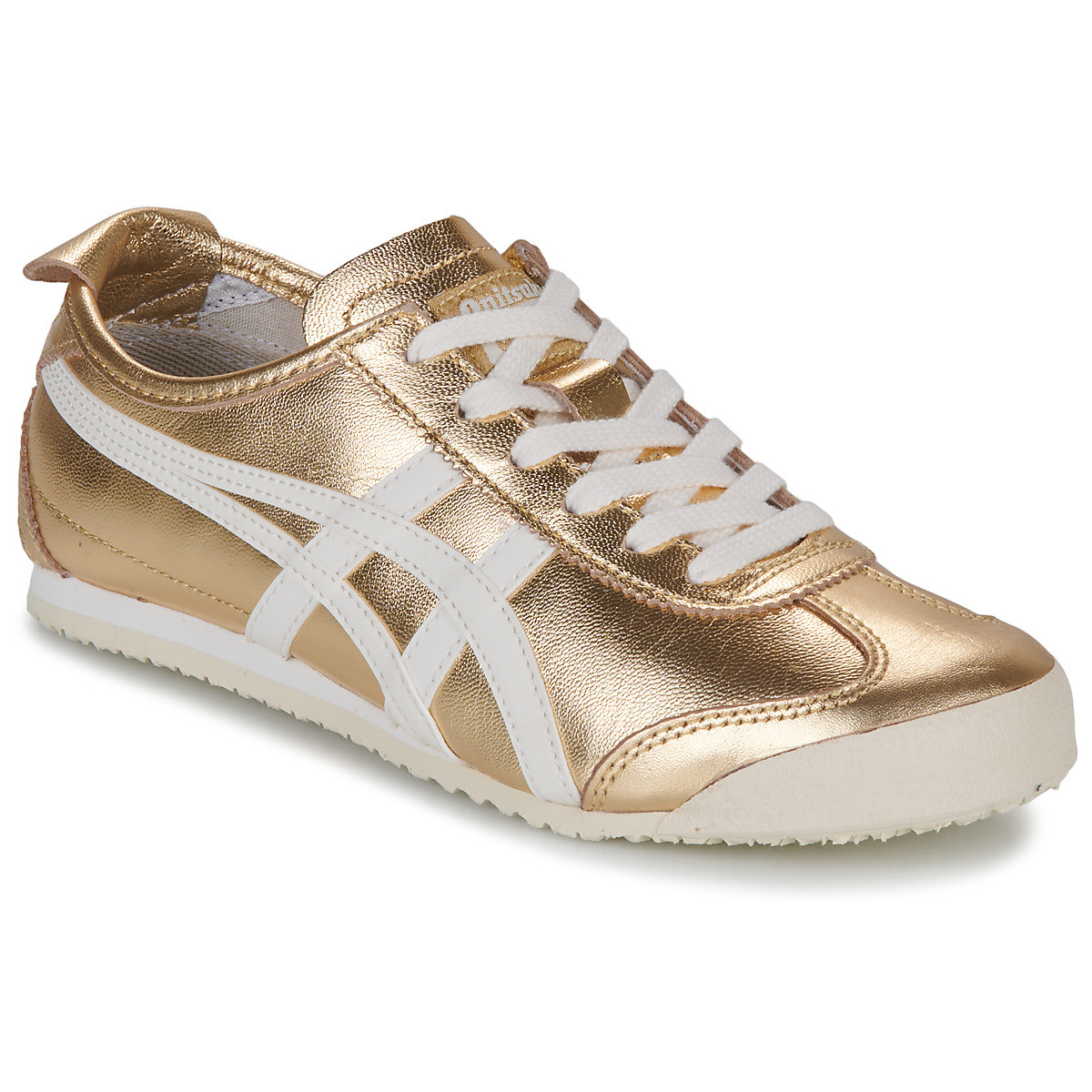 Baskets basses femmes Onitsuka Tiger MEXICO 66 Dore