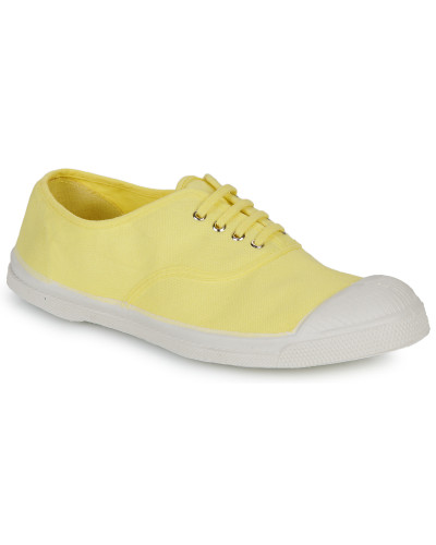 Baskets basses femmes Bensimon TENNIS LACET Jaune