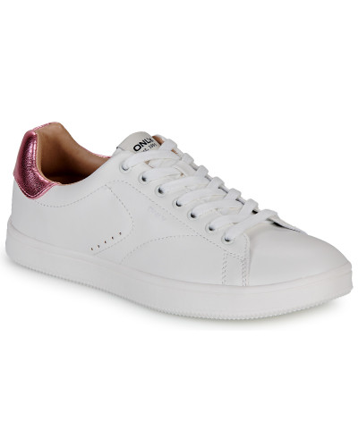 Baskets basses femmes Only ONLSHILO-44 PU CLASSIC SNEAKER Blanc