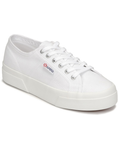 Baskets basses femmes Superga 2741 PLATEFORM Blanc