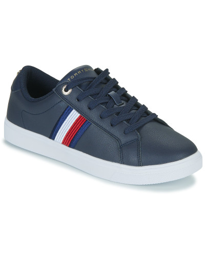 Baskets basses femmes Tommy Hilfiger ESSENTIAL STRIPES SNEAKER Marine