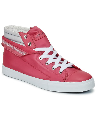 Baskets montantes femmes Bikkembergs PLUS 647 Rose