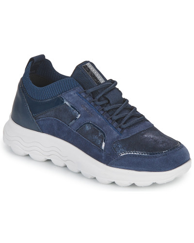 Baskets basses femmes Geox D SPHERICA C Bleu