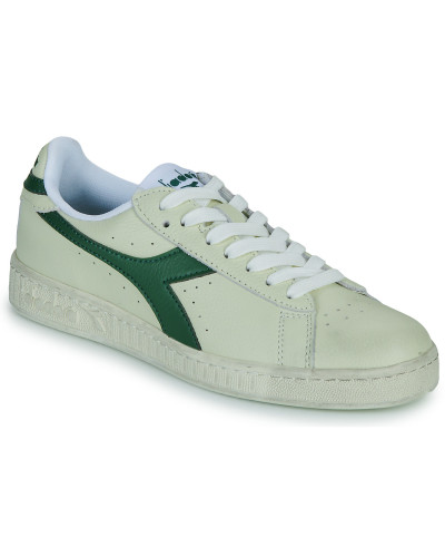 Baskets basses femmes Diadora GAME L LOW WAXED Blanc