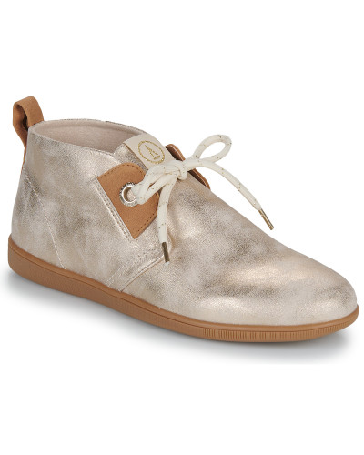 Baskets montantes femmes Armistice STONE MID CUT Doré