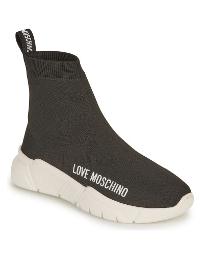 Baskets montantes femmes Love Moschino LOVE MOSCHINO SOCKS Noir