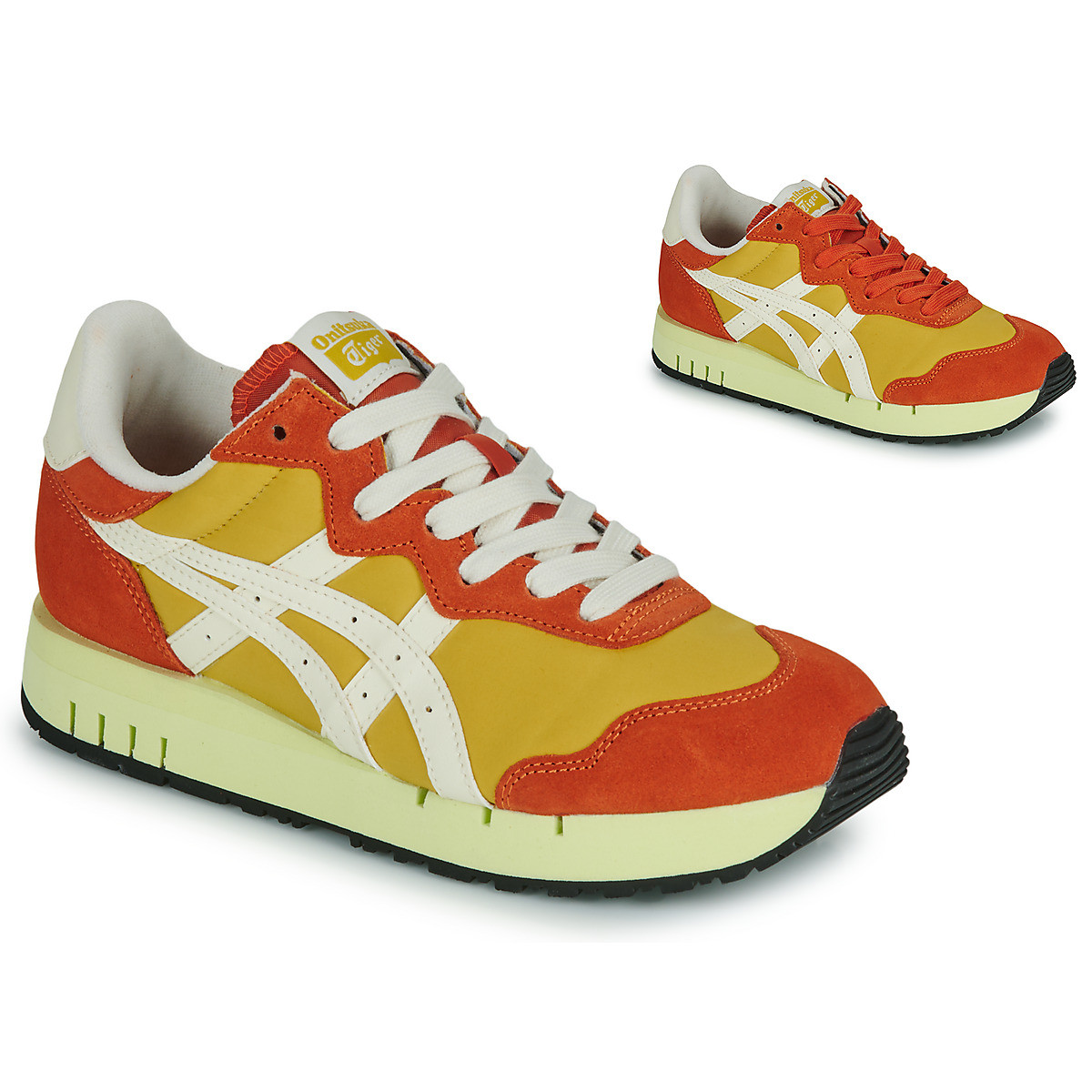 Baskets basses femmes Onitsuka Tiger X CALIBER Jaune