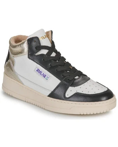 Baskets montantes femmes Meline - Blanc