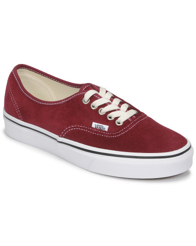 Baskets basses femmes Vans AUTHENTIC Rouge