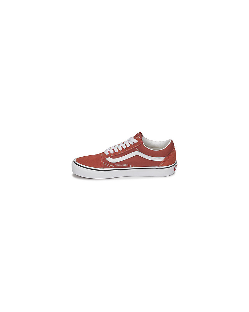 Baskets Basses Vans Old Skool Rouge Baskets Basses Femmes Vans OLD