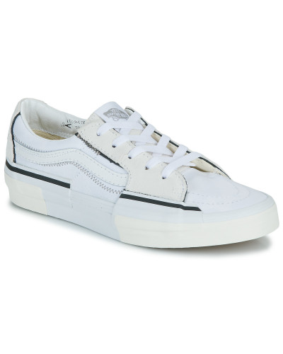 Baskets basses femmes Vans SK8-LOW RECONSTRUCT Blanc